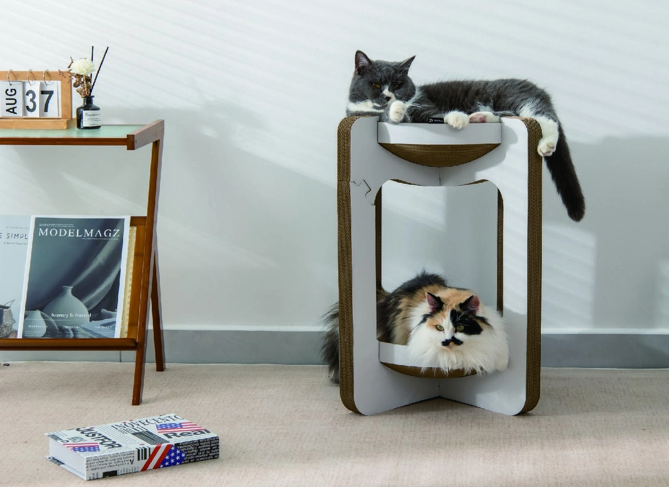 Large Cardboard Cat Scratcher