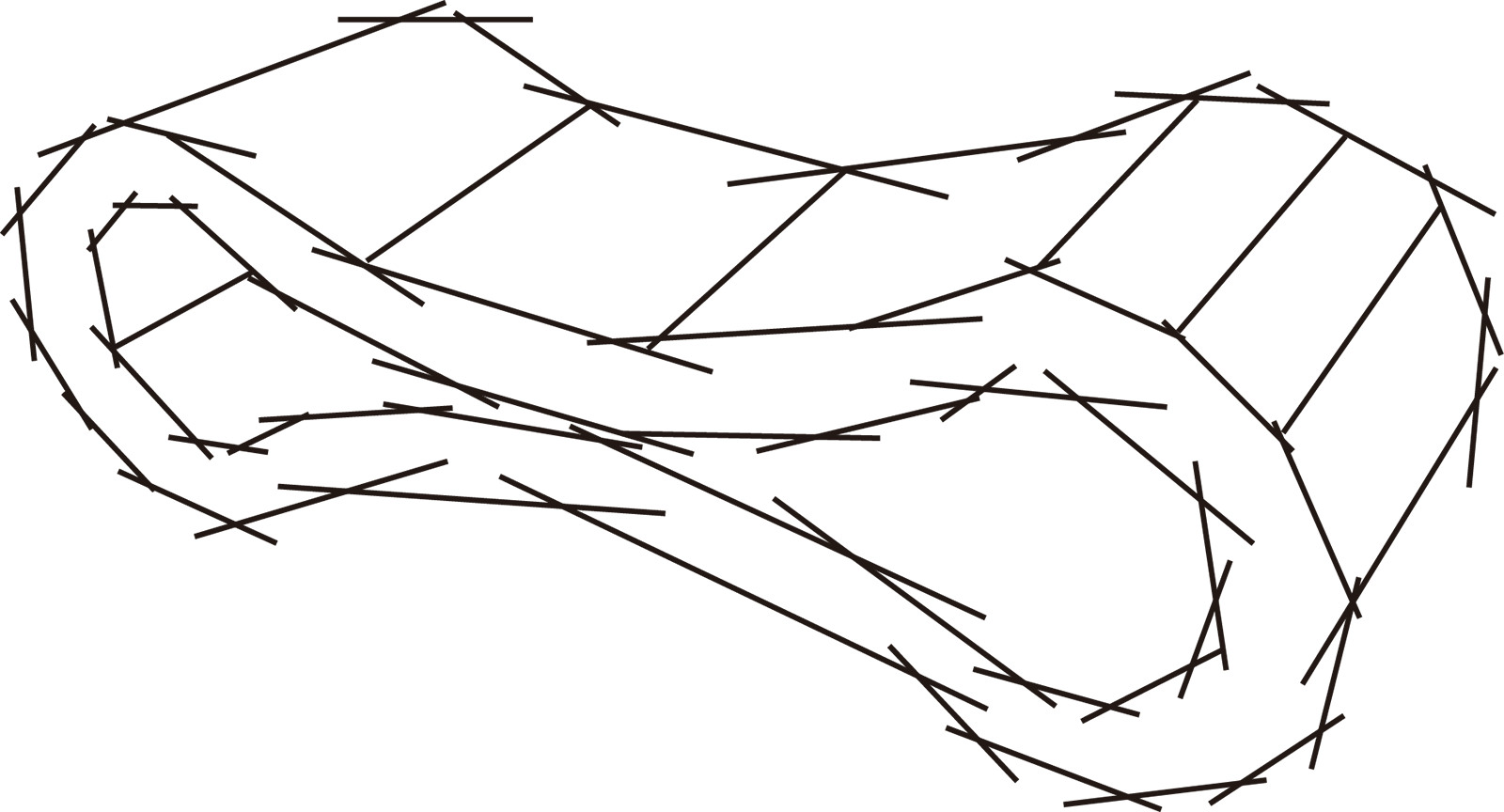 Concept design for cardboard cat scratcher