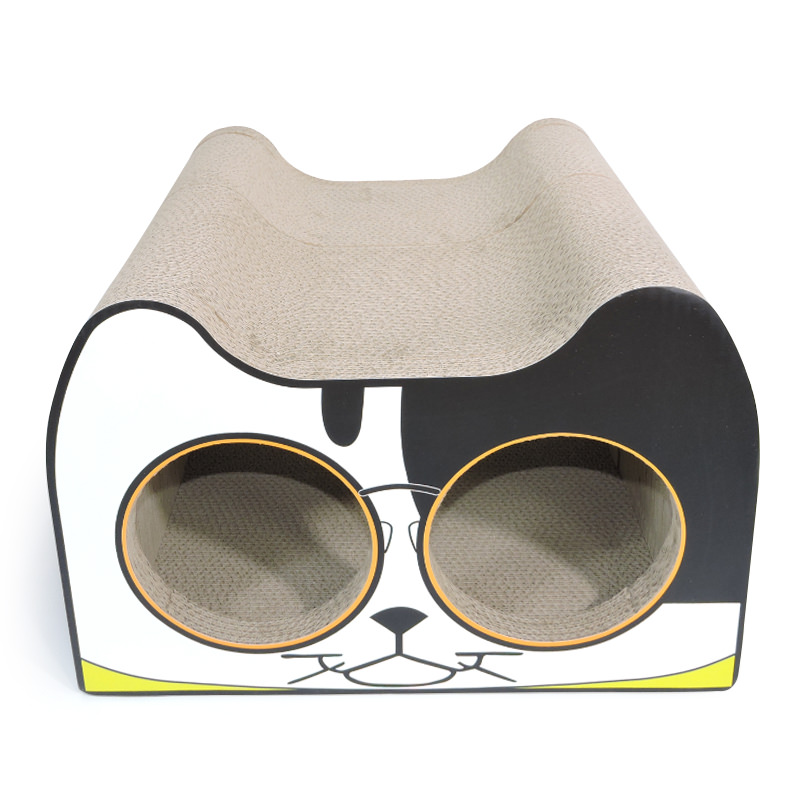 FobPet Modern Cardboard Cat Play House