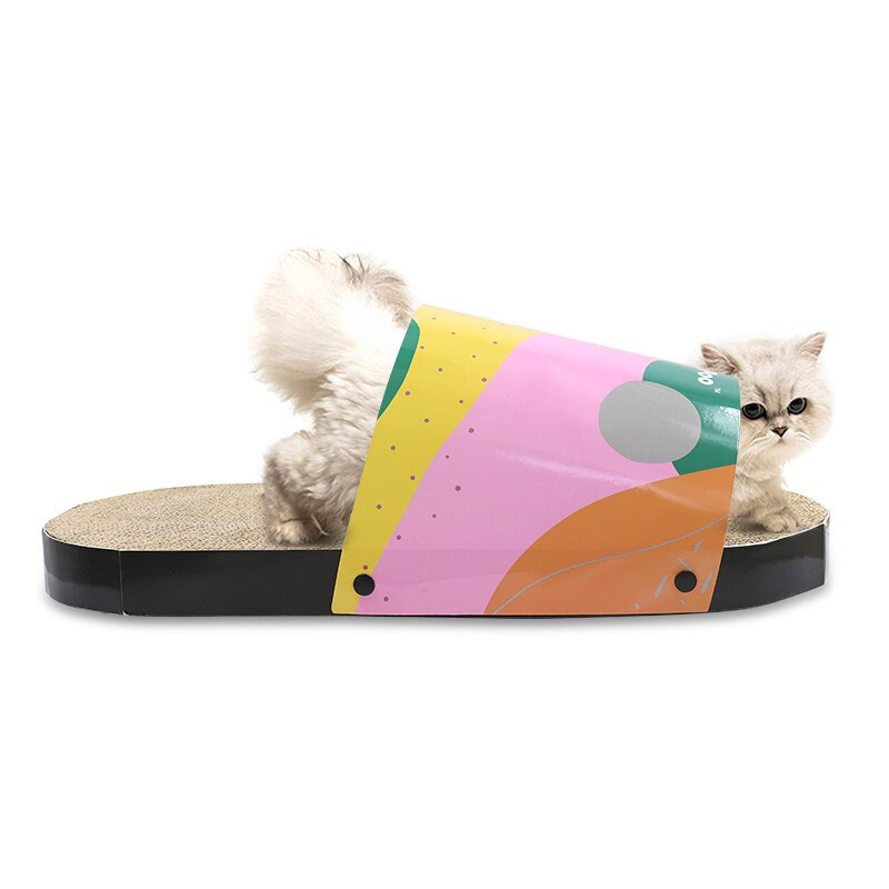 FobPet Slipper Cardboard Cat Toy for Kitty