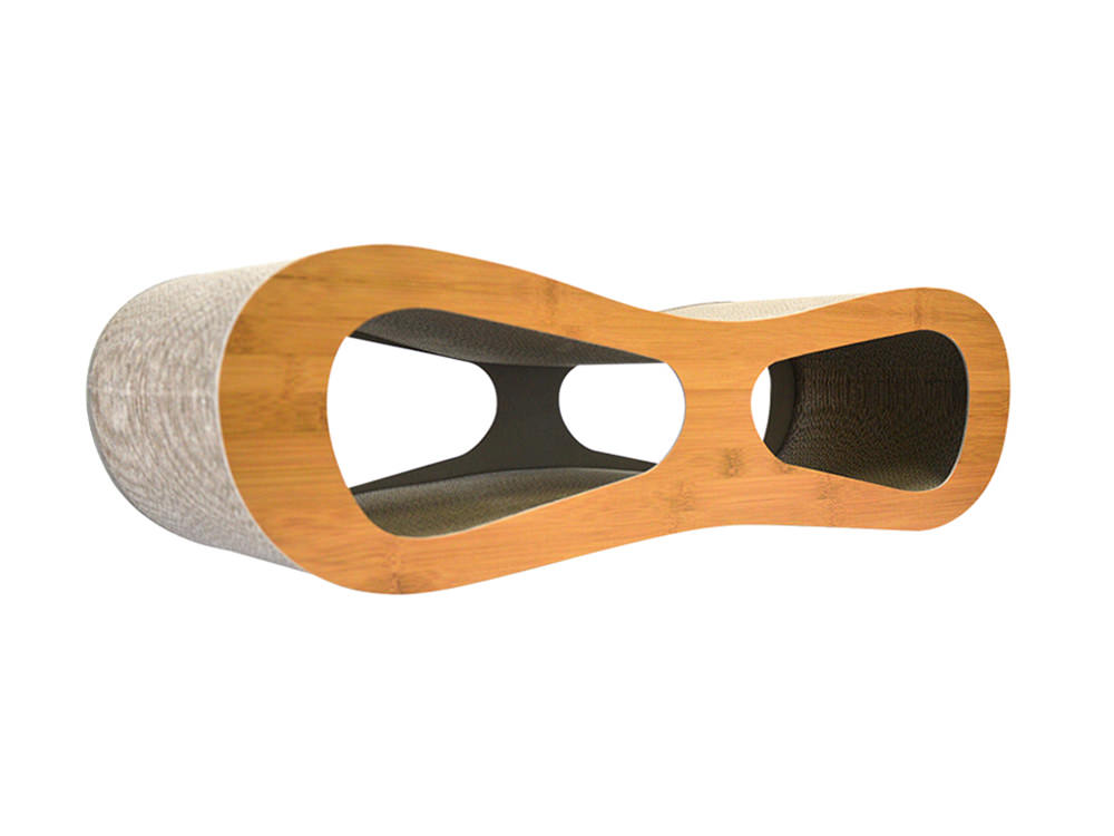 FobPet Supply Cardboard Cat Scratcher with Holes